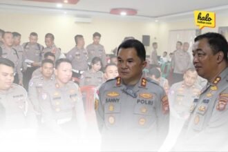 Foto : Tim audit dari Mabes Polri memeriksa administrasi, realisasi program kerja, pengendalian operasional, hingga kesesuaian antara perencanaan anggaran dan fakta di lapangan.