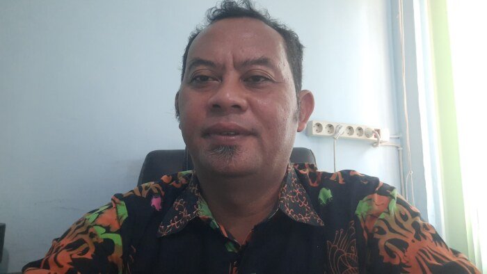 Foto : Kepala Bidang Peternakan dan Kesehatan Hewan Disbunnak Kabupaten Sanggau, Ambius Anton